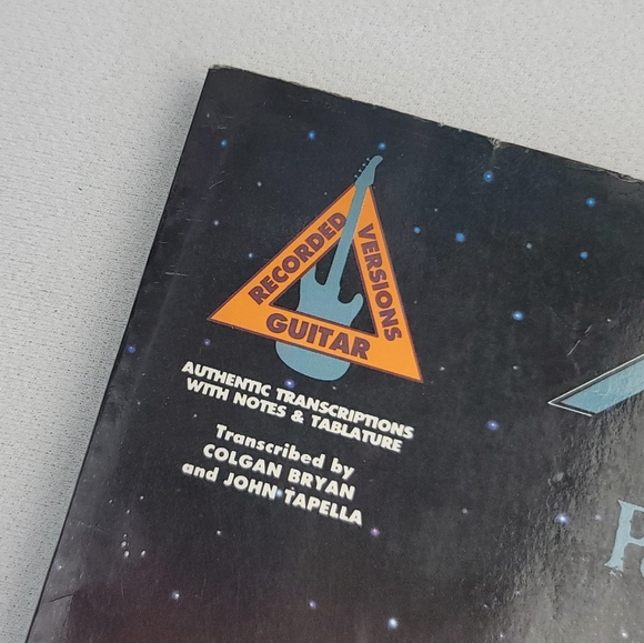 Anthrax Persistence Of Time Recorded Guitar Versions Tab Book - Picture 2 of 16